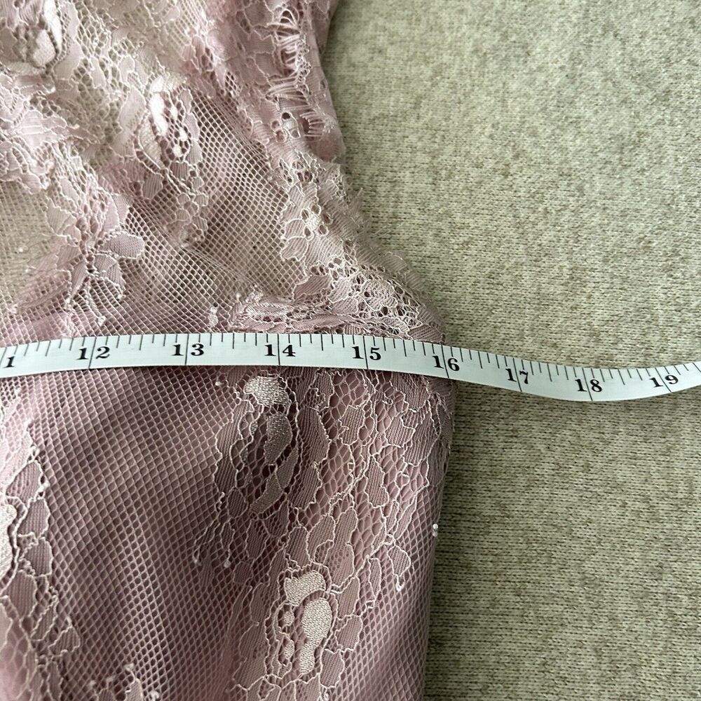 Anthropologie Dress by Hitherto Blush Lace Womens Size 8 - Picture 7 of 11